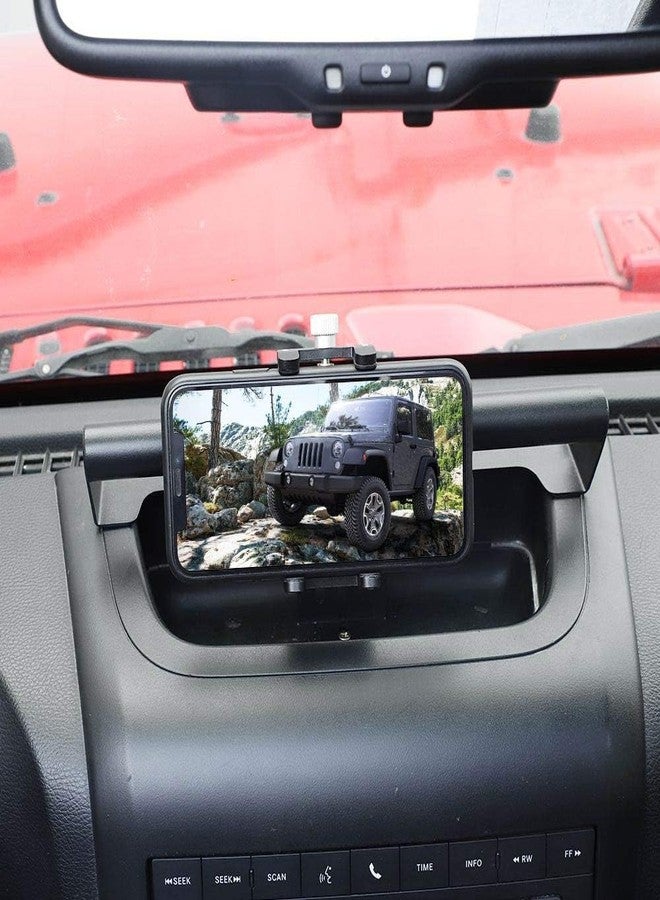 حامل هاتف محمول شديد التحمل للوحة القيادة لسيارات جيب رانجلر JK JKU موديلات 2011-2018 ذات البابين أو الأربعة أبواب - Image 5